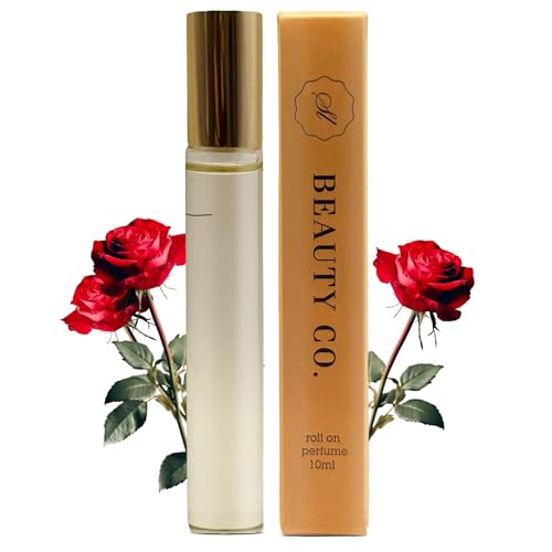 10ML Pheromone Perfume For Women | Long Lasting Rose Petal| Portable Perfum with Natural Coconut Roll-On (Rose Petal Sandalwood)