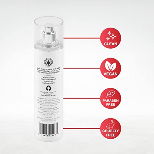 Instyle Fragrances | Body & Hair Mist | Sunlit Strawberry Scent | With Panthenol | CLEAN, Vegan, Paraben Free, Phthalate Free | Premium 8 Fl Oz Spray Bottle