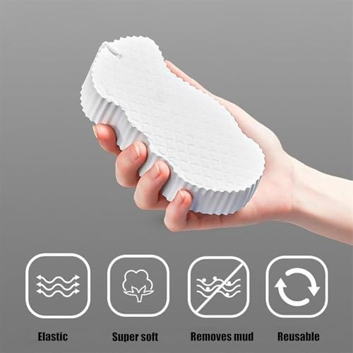 2pcs Berosely Radiant Skin Sponge, 3D Radiant Skin Super Soft Exfoliating Bath Sponge, Friendly Reusable Super Soft Exfoliating Bath Sponge for Men Women