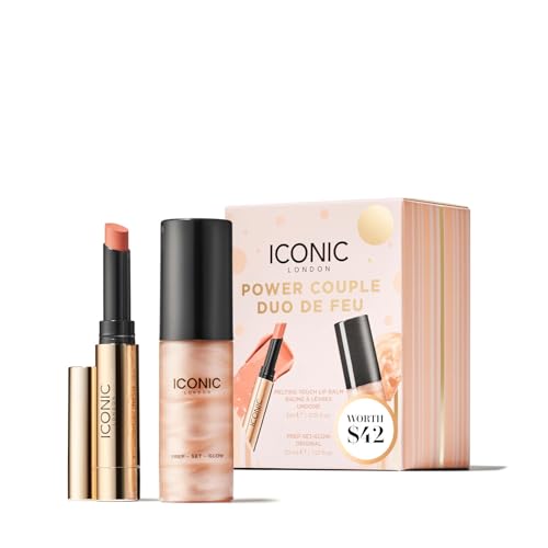ICONIC LONDON Makeup Set for Glow and Radiant Look, Perfect for Gifting, Cruelty-Free, Vegan Makeup