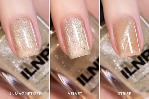 ILNP Cashmere - Cashmere Beige Magnetic Holographic Nail Polish
