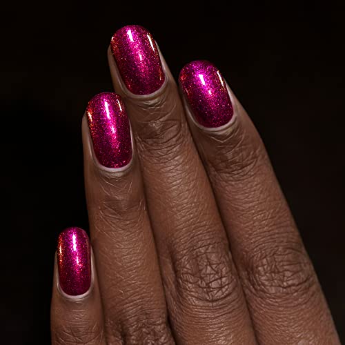 ILNP Showstopper - Vivid Magenta Shimmer Nail Polish