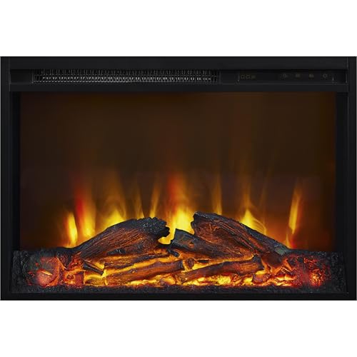 Ameriwood Home Farmington Electric Fireplace Console for TVs up to 60", Rustic