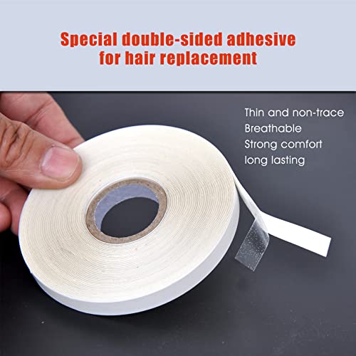 5/16"(0.8cm)*12 Yards Tape for Tape in Hair Extensions Double Sided Hair Extension Tapes for Hair Extension (White)