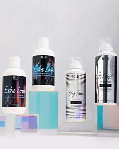 IGK NO LIMIT Dry Volume & Thickening Spray | Touchable + Fullness + Hold | Vegan + Cruelty Free| 5.4 Oz