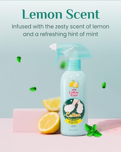 Cotton Foot - Foot Shampoo Soap (Lemon, 13fl oz) - Refreshing Cleanse Spray, Deodorizing Foot Care Wash. Foaming Wash, Easy to Use