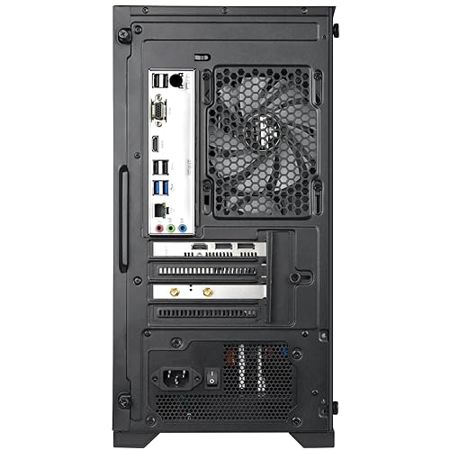 Blackout Computers Gaming Desktop PC Computer, Intel Core i7 3.6 GHz up to 4.0 GHz,AMD Radeon RX 580 8G GDDR5,16GB RAM,1TB NVME SSD, Windows 10 Pro, WiFi, Bluetooth 5.0, VR Ready,RGB Fans x4 (Renewed)