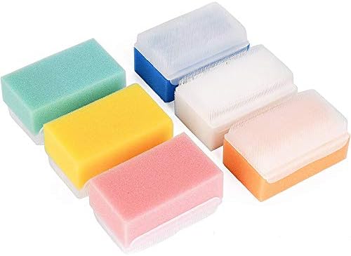 12PCS Sterile Bath Sponge & Sensory Brush, MELONSUN Baby Bath Scrubber.