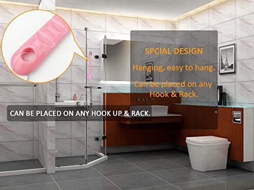 2 PCS Body Lotion Applicator Back Washer for Shower, Eyxformula Long Handle Self Tanning Back Applicator Back Lotion Applicators, Back Moisturizer Sunscreen Applicator