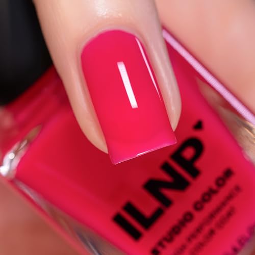 ILNP Malibu - Raspberry Jelly Nail Polish, Studio Color High Performance