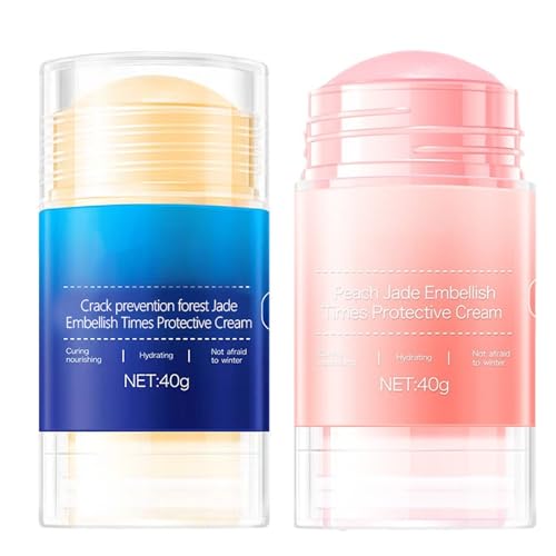 Crack Feet Prevention Stick, Foot Care Cream Cracked Feet, Moisturizing Foot Balm Stick, Softening and Nourishing Cream for For Dry Heels