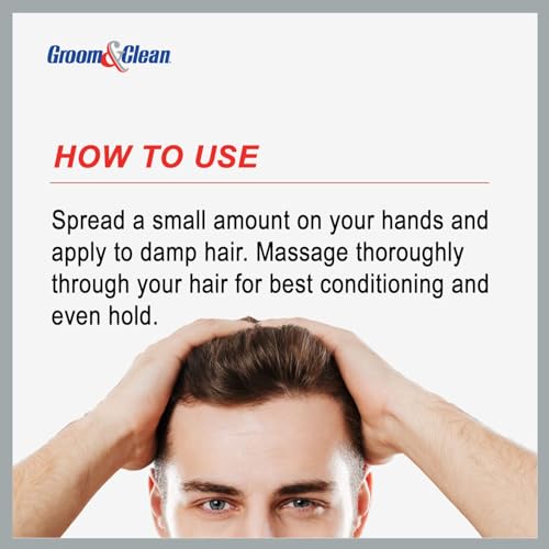 Groom & Clean Greaseless Hair Control 4.50 oz (Pack of 2)
