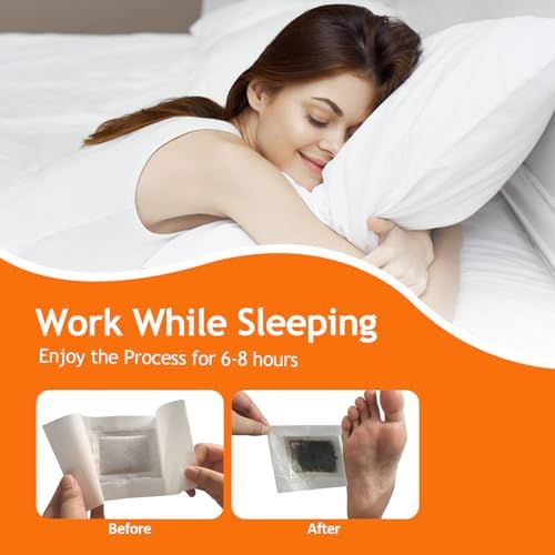 122 Pads Ginger Foot Pads -with Pure Natural Turmeric & Ginger, Wormwood, Bamboo Vinegar, Bigger Adhesive Pad Ginger Foot Pads