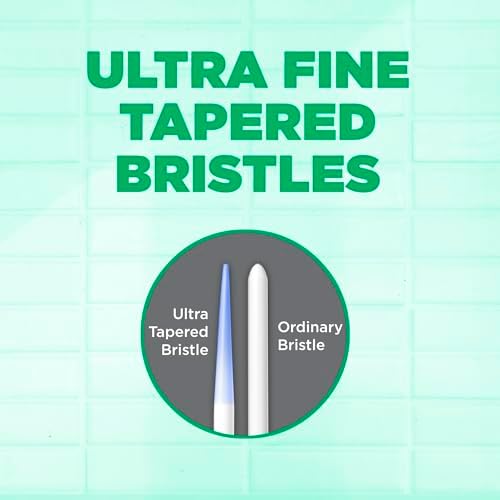 GUM Technique Deep Clean Toothbrush - Compact Soft - Soft Toothbrushes for Adults with Sensitive Gums - Extra Fine Bristles, 1ct (12pk)