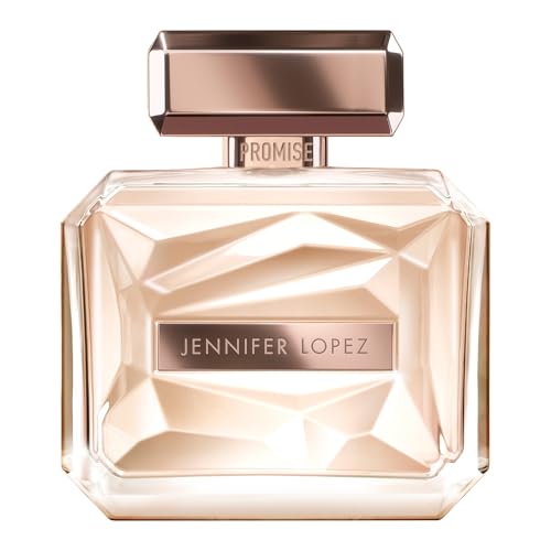 Jennifer Lopez Promise Perfume, Eau De Parfum Spray with Special Edition Heart Acetate Sleeve, 3.4 Fl Oz (100 ml) Floral Woody Womens Perfume, Notes of Citrus, Amber, Dewy Honeysuckle