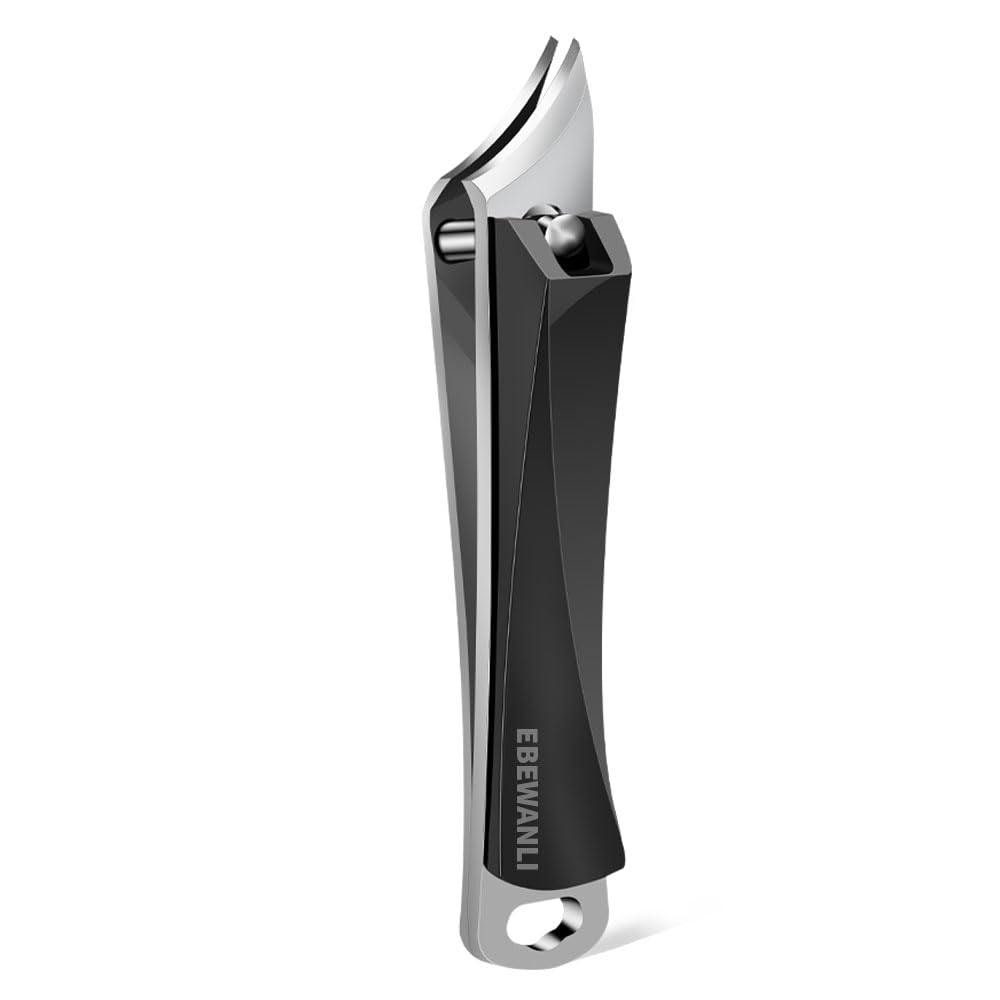 EBEWANLI Ingrown Nail Clippers, Slanted Curved Blade Toe Nail Clippers for Ingrown Toenails & Fingernail, Stainless Steel Toenail Clippers Cutter, Angled Nail Clippers for Seniors, Men, Women