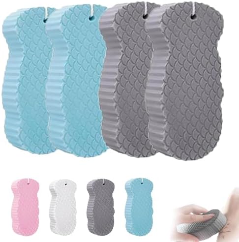2pcs Berosely Radiant Skin Sponge, 3D Radiant Skin Super Soft Exfoliating Bath Sponge, Friendly Reusable Super Soft Exfoliating Bath Sponge for Men Women