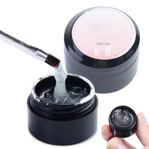 2025 New Nail Repair Protection Gel, Upgrade Instant Cracked Nail Repair Gel Nail Repair Kit for Cracked Natural Nails Quick Fix, Broken Nails Repair Kit for Natural Nails Kit (0.5 Fl Oz (Pack of 1))