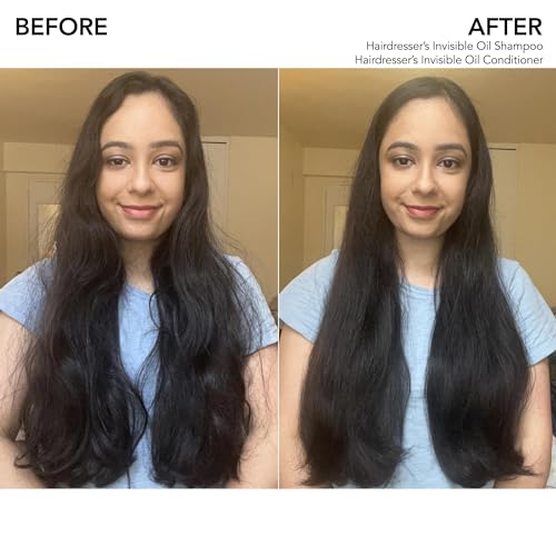 Bumble and bumble. Hairdresser's Invisible Oil Hydrating Shampoo | Hydrating, Anti Frizz, Softening, Color Safe | Curly, Wavy, Straight | With Argan Oil, Coconut Oil + Grapeseed Oil