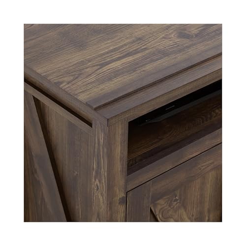 Ameriwood Home Farmington Electric Fireplace Console for TVs up to 60", Rustic