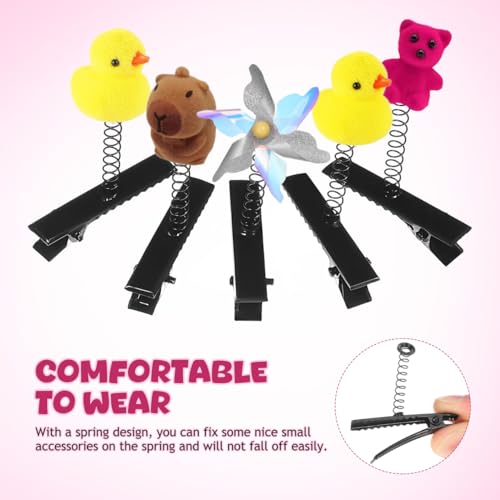 100pcs Metal Duck Bill Hair Clips DIY Hairpins Barrettes for Hair Styling School Home Party Christmas DIY Accessories Hairpins