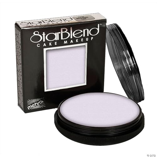Mehron Makeup StarBlend Cake Makeup | Wet/Dry Pressed Powder | Powder Foundation | Sable Brown Face Paint & Body Paint 2 oz (56g)