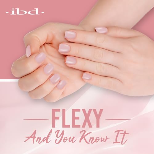 IBD Rubber Gel Polish - Bliss, LED/UV Soak Off Builder Gel for Nails, Strengthening Base Coat for Nail Polish & Extensions, 0.5 fl oz