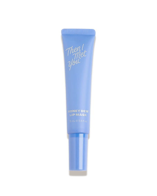 Then I Met You Honey Dew Lip Mask, Nourishing & Moisturizing Lip Mask & Exfoliating Balm with Honeydew, Squalane plus Honey Extract, 0.5 oz