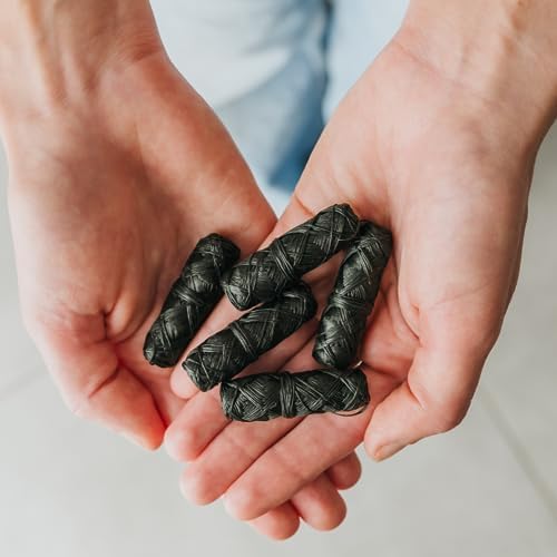 Biodegradable Bamboo Charcoal Eco Floss Refills | Refill 5-Pack | Vegan & Cruelty-Free | Zero Waste Dental Care | Mint