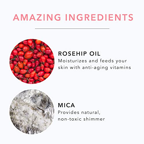 100% PURE Pretty Naked II Makeup Palette All in One Compact 3 Eyeshadow, Blush, Face Highlighter, Fruit Pigmented Natural Nude, Rose, Smokey Neutral for All Skin Types - Vegan (Nude to Smokey Tones)