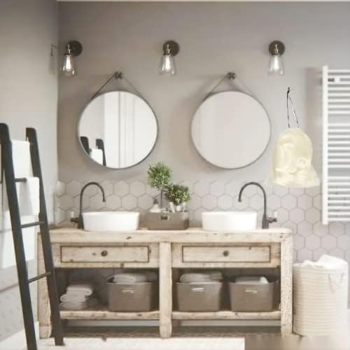 25Pcs Natural Loofah Slices of 2In, Reusable Natural Loofah Cuts for Cleaner Sponge Scrubber, Facial Soap Holder and DIY Customize Soap Tools for Wholesome Skin Care and Exfoliation with 1 Storage Bag