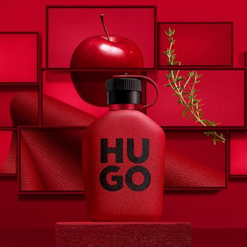 Hugo Boss Intense Eau de Parfum – Fougère Men's Cologne – With Notes of Red Apple, Thyme & Leather – Long Lasting Fragrance