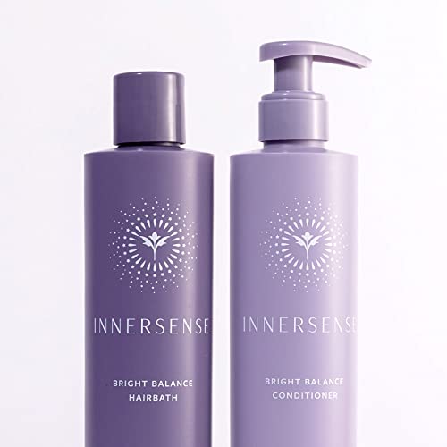 Innersense Organic Beauty - Natural Bright + Balanced Purple Toning Shampoo + Conditioner Value Duo | Non-Toxic, Cruelty-Free, Vegan Haircare (10 fl oz | 295 ml)