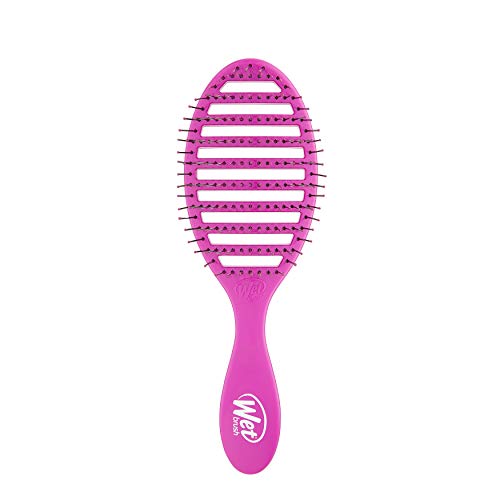Wet Brush Speed Dry Hair Brush, Purple - Vented Design and Ultra Soft HeatFlex Bristles Are Blow Dry Safe With Ergonomic Handle Manages Tangle and Uncontrollable Hair - Pain-Free Hair Accessories