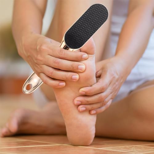2 pcs Hard Skin Remover Nano Glass Foot File - Foot Callus Remover, Dead Skin Remover, Durable Foot Scrubber, Long Lasting Foot Buffer, Soft Smooth Feet，Hygienic Pedicure Tool