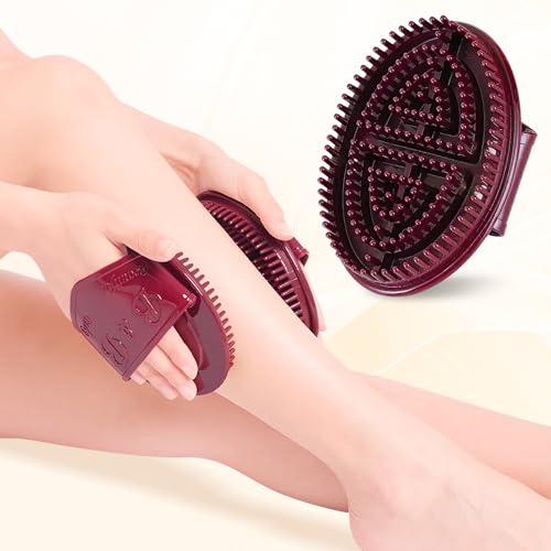2PCS Meridian Brush Massage Brushs, Beauty Salon Professional Custom Meridian Brushs, Handheld Meridians Massage Brush for Full Body Relaxations