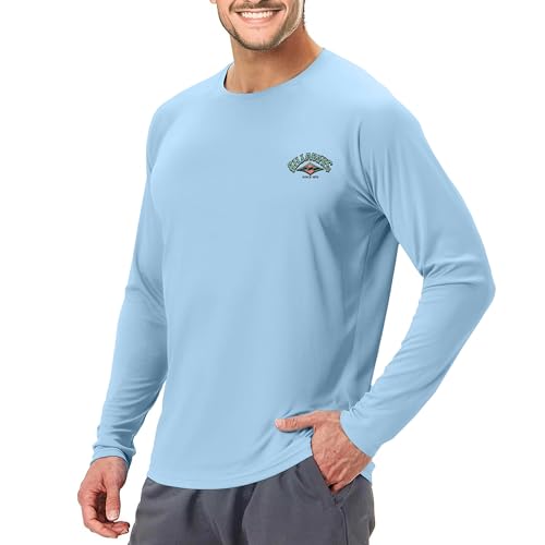 Billabong Rash Guard for Men UPF 50+ Big and Tall Swim Long & Short Sleeve Shirt White