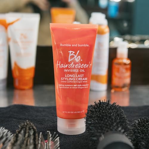 Bumble and bumble. Hairdresser's Invisible Oil Long Last Styling Cream | Hydrating, Anti Frizz, Prevents Split Ends, Color Safe | Curly, Wavy, Straight | With Argan Oil, Coconut Oil + Grapeseed Oil