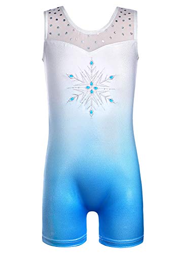 HOZIY Girls Gymnastics Leotards Size 6-7 6/7 Leotards With Shorts for Kids Dance Apparel