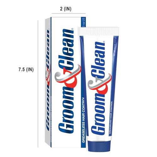 Groom & Clean Greaseless Hair Control 4.50 oz (Pack of 2)