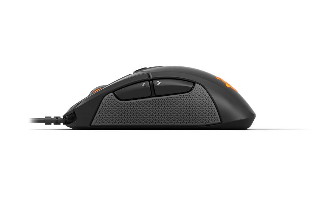 SteelSeries Rival 310 - Optical Gaming Mouse - RGB Illumination - 6 Buttons - Rubber Sides - On-Board Memory - Black