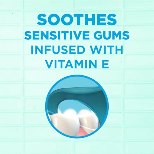 GUM Advanced Care Floss Picks - Dental Flossers for Adults with Vitamin E and Fluoride - Extra Strong Shred-Resistant Dental Floss, Easy Grip Handle, Fresh Mint Flavor, 90 Count (Pack of 6)