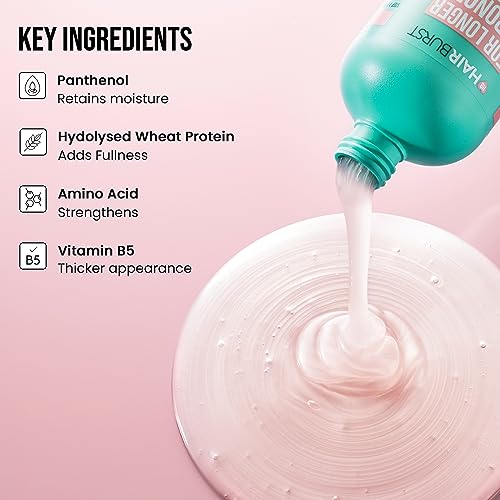 HAIR BURST Shampoo and Conditioner Set — SLS Free Hair Growth and Thickening Treatment for Women - Coconut and Avocado Scented - Suitable for All Types, Promotes Strong and Healthy Hair