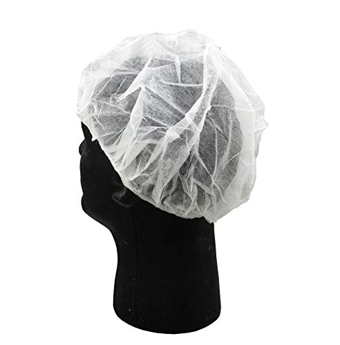 Disposable Caps Hair Nets, Salon Spa Food Service 21" Case of 1000