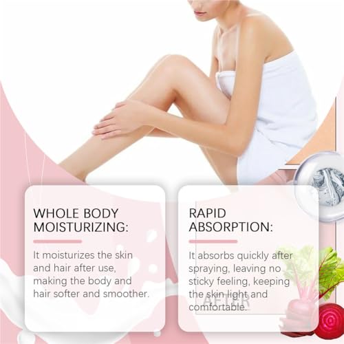 2025 New Vanilla and Cream Duo Body Mist, Sweet Body Milk Mist, Strawberry Body Spray, Marshmallow Blush Body Milk, Strawberry Shortcake Body Oil (A, Strawberry flavor 2 Pcs)