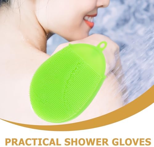 3pcs Spa Massage Exfoliating Glove Body Brush Bath Shower Glove Body Scrub Glove