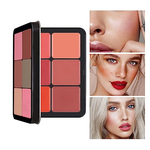 12 Color Concealer Palette & 12 Colors Blush Palette,Full Coverage Makeup,Corrector for Under Eye Dark Circles and Highlight Blush Palette Face Cosmetics Makeup