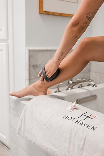 Ionic Copper Dry Brushing Body Brush for Lymphatic Drainage, Exfoliating Body Dry Brush for Radiant Skin, Dry Skin Brush for Cellulite, Blood Circulation Improvement, Reduce Stress