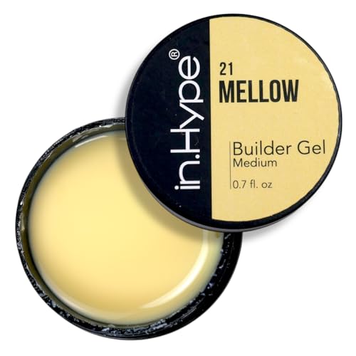 IN.HYPE UV/LED Camouflage Hard/Builder Gel for Nail Extension/Strengthening/Overlays (Mellow #21)