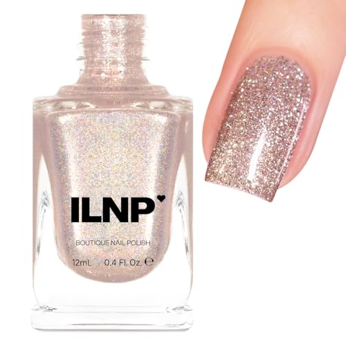 ILNP Crystal - Light Champagne Gold Ultra Metallic Nail Polish
